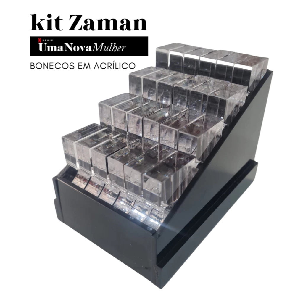 Kit Bonecos Constelação Familiar - Uma Nova Mulher + Brinde